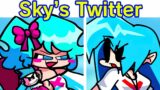 Friday Night Funkin' Miko vs NuSky – Birdapp / Twitter (FNF Mod/Skyverse) (Sky Fangirl Mod)