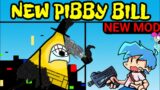 Friday Night Funkin' New VS Pibby Bill Cipher | Come Learn With Pibby x FNF Mod
