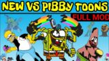 Friday Night Funkin' New VS Pibby Toons Full Week | Come Learn With Pibby x FNF Mod