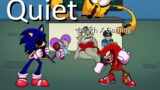 Friday Night Funkin' – Quiet But It's Sonic.EXE Vs Knuckles (My Cover) FNF MODS
