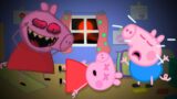 Friday Night Funkin' SCARY VIDEO OF PEPPA PIG [HORROR STORY] (Sad Ending) PEPPA.EXE Bacon Song