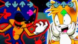 Friday Night Funkin' Sonic Exe vs Eggman | FNF Chaos Emerald be like