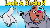 Friday Night Funkin' V.S Birdie Guys Look A Birdie Song (FNF Mod/Hard/Teen Titans Go Meme)
