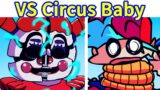 Friday Night Funkin': VS Circus Baby FULL WEEK + Cutscenes + Ending [FNAF 5 Horror/FNF Mod]