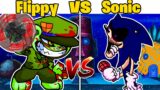 Friday Night Funkin' VS Flippy | but Sonic Replaces Boyfriend (Bikini Bottom Background)