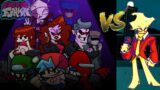 Friday Night Funkin' VS Indie Cross ( Different Character FNF ) ( FNF Beat Shoot : Gun Music Game )