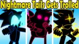Friday Night Funkin' VS Nightmare Tails Get Trolled V3 FULL WEEK (FNF Mod/Sonic Shadow Knuckles)