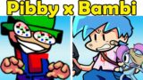 Friday Night Funkin' V.S Pibby Bambi Corrupted Week (Come and learn with Pibby x FNF Mod)
