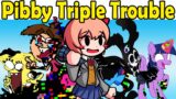 Friday Night Funkin' V.S Pibby Triple Trouble WEEK (Come and learn with Pibby x FNF Mod)