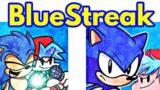 Friday Night Funkin' Vs BlueStreak | Sonic (FNF Mod/Hard)