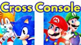 Friday Night Funkin' Vs Cross Console Clash | Sonic Vs Mario (FNF Mod/Hard)