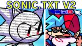 Friday Night Funkin' Vs Documic.txt 2.0 FULL WEEK | Sonic The Hedgehog (FNF Mod/Blue Pokemon Encore)
