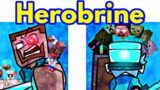 Friday Night Funkin' Vs Herobrine REBORN | Minecraft (FNF Mod/Hard)