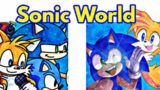 Friday Night Funkin' Vs Sonic World | Sonic (FNF Mod/Hard/Demo)