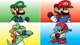 Friday Night Funkin' vs Yoshi AND vs Luigi (FULL WEEKS)