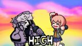 Friday night funkin – High but it's a Sayori and Ruv cover