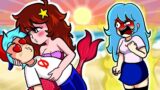 Girlfriend Mermaid Rescue Boyfriend – Friday Night Funkin' Animation | Tiger Boost St