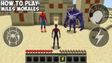 HOW TO PLAY MILES MORALES in MINECRAFT! SPIDERMAN vs VENOM REALISTIC SUPERHEROES GAMEPLAY Animation!