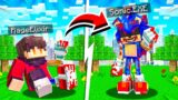 HUMAN to SONIC.EXE in MINECRAFT! *SCARY*