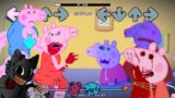 Horror Peppa Pig Lost Family in Friday Night Funkin be like – Muddy Puddles
