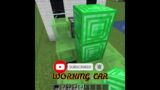 How to Make a working Car In Minecraft.#shorts#youtubeshorts