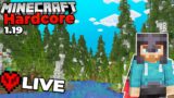 I Built A River in HARDCORE Minecraft 1.19 Survival Let's Play
