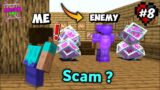 I Scammed Most Strongest Player And Took Over ILLEGAL Bunker on Minecraft SMP || Prison SMP #8