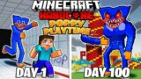 I Survived 100 DAYS in POPPY PLAYTIME in HARDCORE Minecraft!