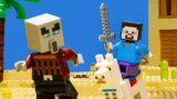 I Survived 100 Days in Desert Only World in Hardcore Minecraft ..P2 – Lego | Minecraft Animation