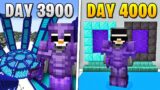 I Survived 4,000 Days in HARDCORE Minecraft…