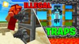I Used ILLEGAL TRAPS to troll my Friends in Minecraft SMP | Minecraft India Hindi