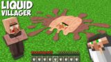 I found SUPER SECRET LIQUID VILLAGER in Minecraft ! WATER VILLAGER !