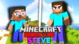 I survived 100 Days As A Steve In Minecraft Hardcore…