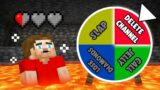 If I Take Damage, I Spin The Wheel… (Minecraft)
