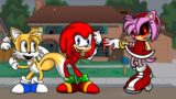 Knuckles + Amy Rose.EXE And Tails Dancing Meme – Sad Ending (Minecraft Animation) FNF
