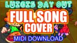 Luigi’s Day Out [FULL SONG] Mario Madness Day Out FNF RECREATED [MIDI + FLP DOWNLOAD]