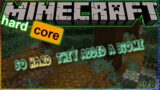 MINECRAFT HARDCORE – SO HARD THEY ADDED A BIOME