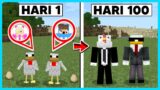 MIPAN & ZUZUZU Hidup 100 Hari Jadi Ayam & TAMAT LAWAN NAGA! – Minecraft Survival