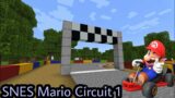 Mario Kart Minecraft – SNES Mario Circuit 1