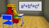 Materiais escolares da VIDA REAL no Minecraft