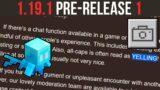 Minecraft 1.19.1 Pre-Release 1 Player Bans, Cooldowns & Release Date!