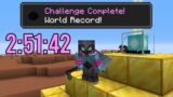 Minecraft All Advancements WORLD RECORD