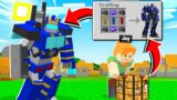 Minecraft But I Can Craft Transformers