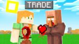 Minecraft But I Can Trade My Hearts