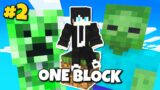 Minecraft, But You Only Get ONE BLOCK… (#2)