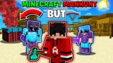 Minecraft Manhunt but there are Supply Drops , aka Airdrop | Minecraft India Hindi | #bgmi