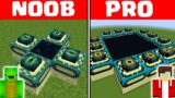 Minecraft NOOB vs PRO: BIGGEST ENDER PORTAL by Mikey Maizen and JJ (Maizen Parody)