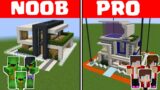 Minecraft NOOB vs PRO: SAFEST FAMILY HOUSE – Mikey Family vs JJ Family (Maizen Parody)