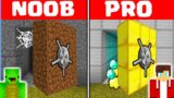 Minecraft NOOB vs PRO: SECRET VAULT SECURITY BASE by Mikey Maizen and JJ (Maizen Parody)