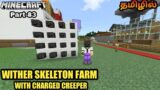 Minecraft Pocket Edition | Survival Gameplay | Wither Skeleton Farm In Tamil |JineshGaming | Part-83
